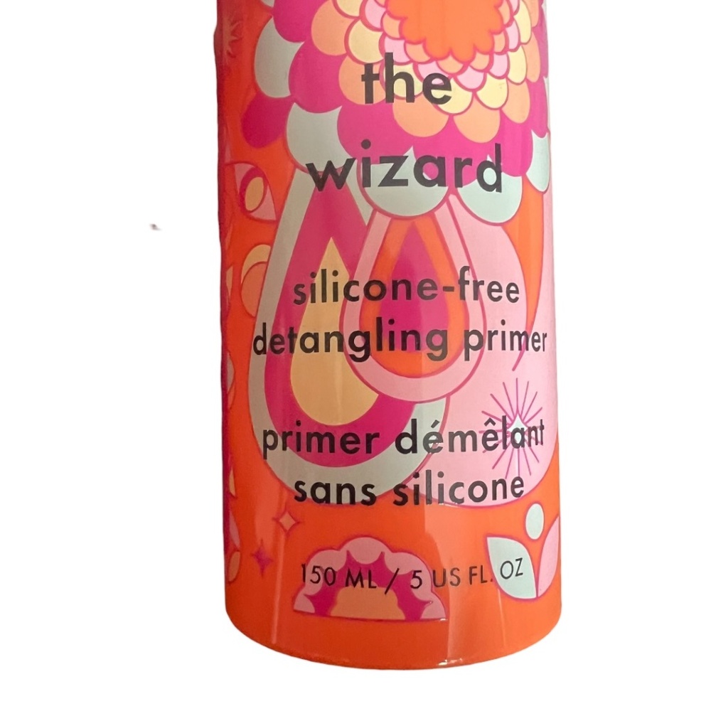 Amika The Wizard Detangling Primer 5 oz Silicone-Free Heat Protectant Full Size - Picture 2 of 4